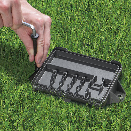 FLY077 Winter Protection Box for Flymo Robotic Mowers image number null